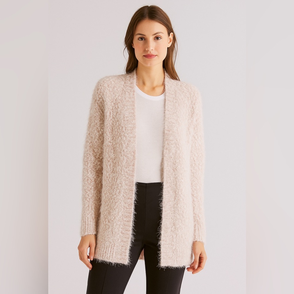 Symple NYC Soft Cream Cardigan